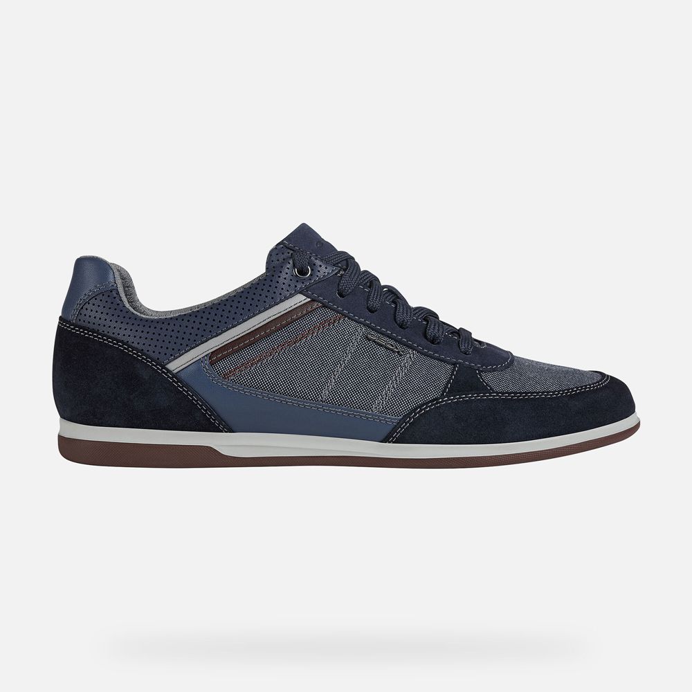 Tenis Geox Homem Azul Marinho - Renan - JOAMP5709